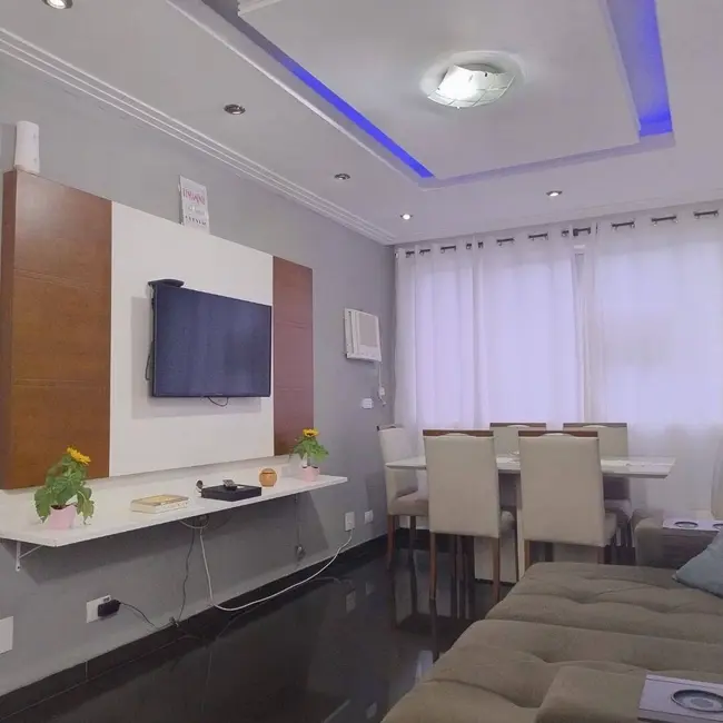 Foto 2 de Apartamento com 2 quartos à venda, 63m2 em Centro, Sao Vicente - SP