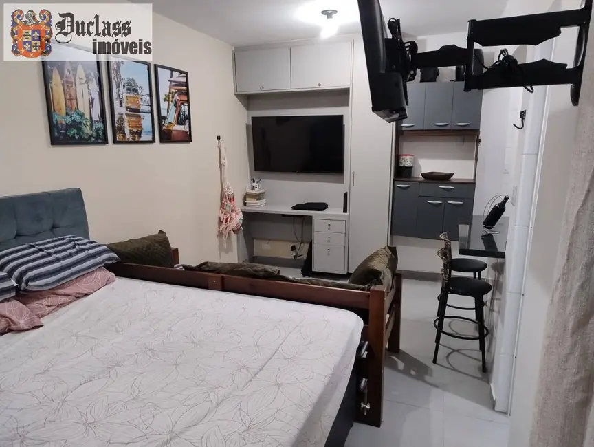 Foto 3 de Kitnet com 1 quarto à venda, 34m2 em Ponta da Praia, Santos - SP