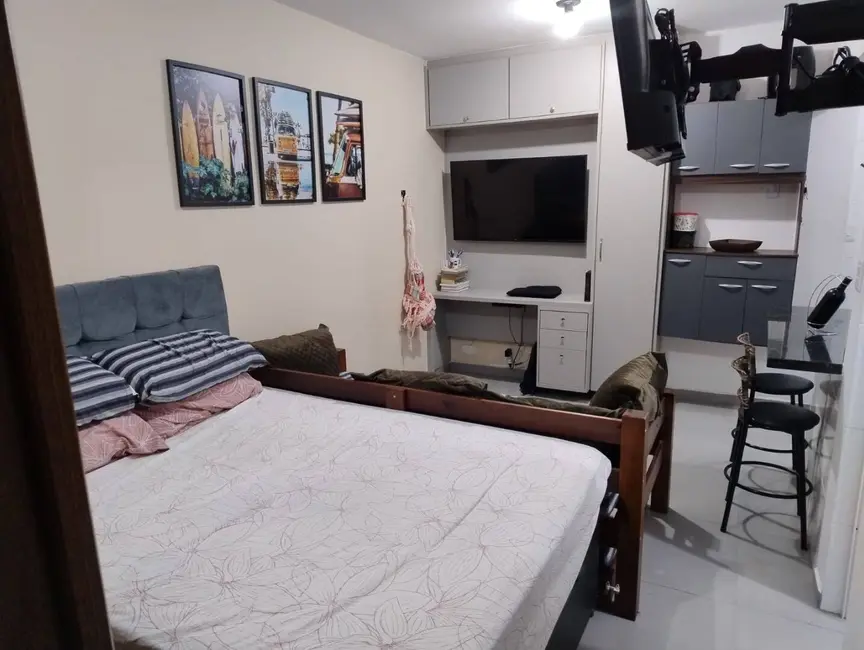 Foto 4 de Kitnet com 1 quarto à venda, 34m2 em Ponta da Praia, Santos - SP