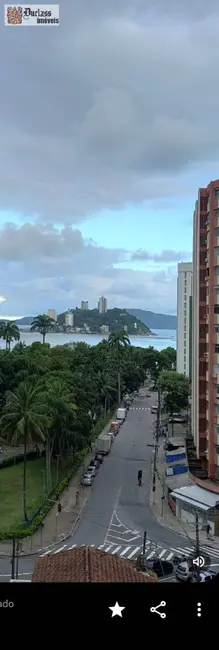 Foto 3 de Apartamento com 1 quarto à venda, 65m2 em Centro, Sao Vicente - SP