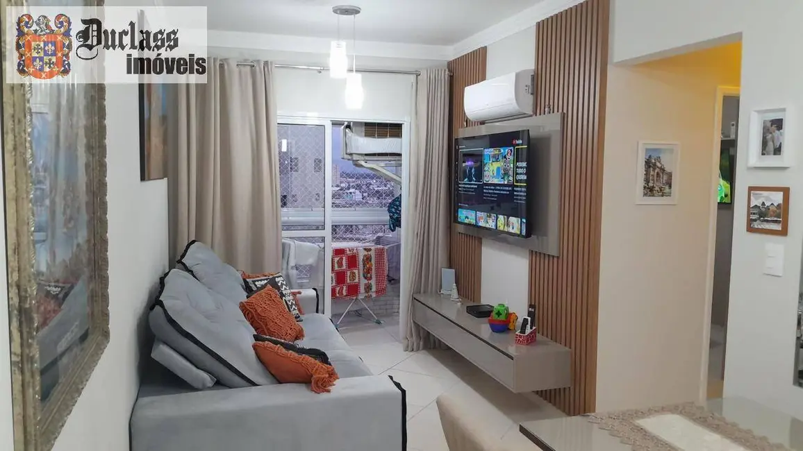 Foto 2 de Apartamento com 2 quartos à venda, 60m2 em Tupi, Praia Grande - SP