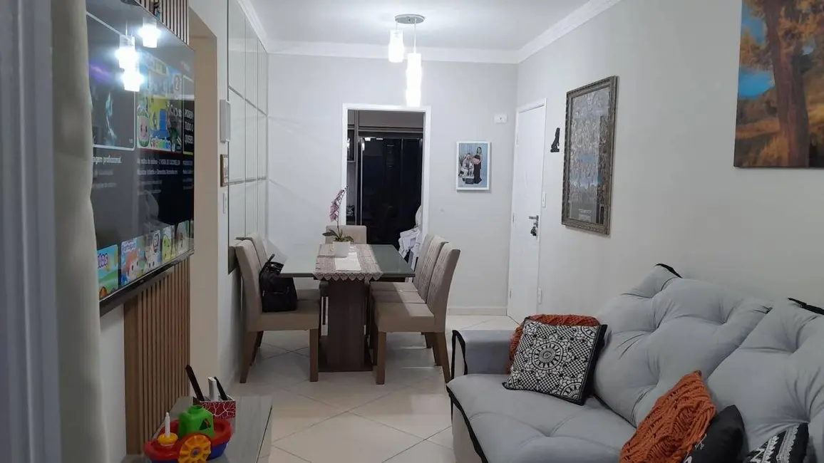 Foto 1 de Apartamento com 2 quartos à venda, 60m2 em Tupi, Praia Grande - SP