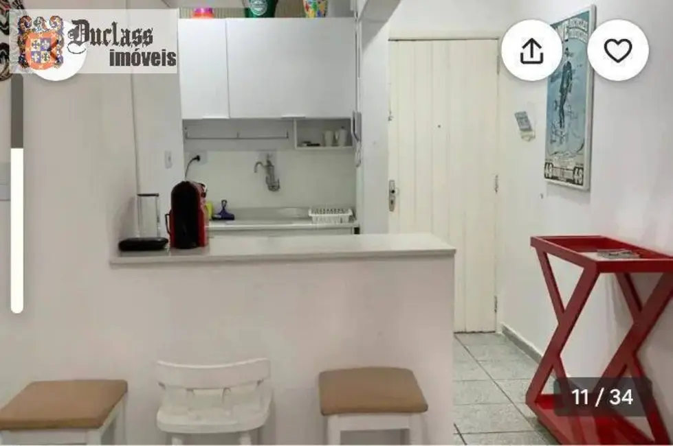 Foto 7 de Apartamento com 2 quartos à venda, 54m2 em Barra Funda, Guaruja - SP