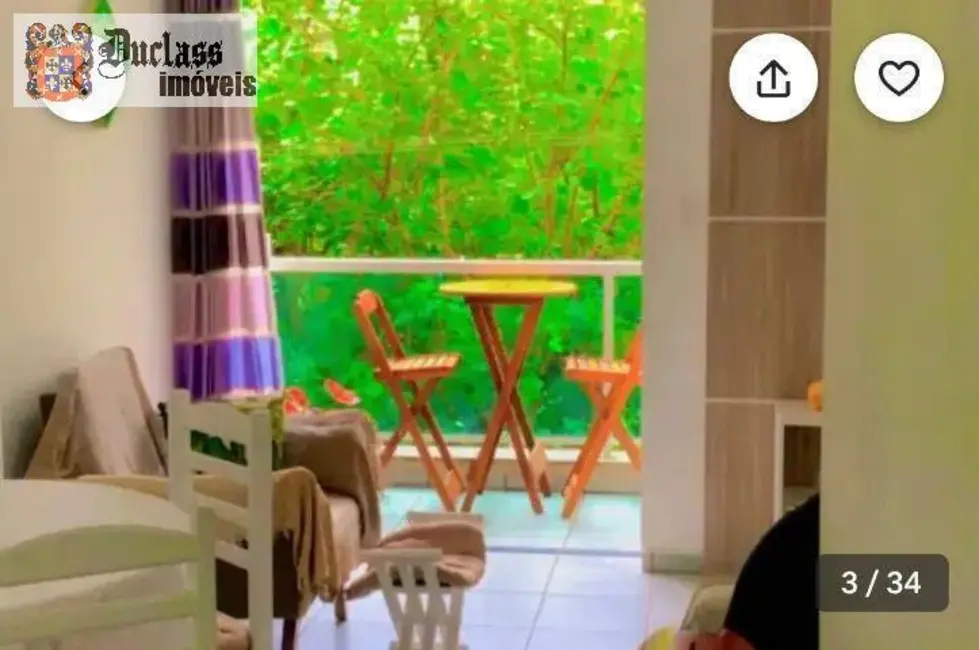 Foto 5 de Apartamento com 2 quartos à venda, 54m2 em Barra Funda, Guaruja - SP