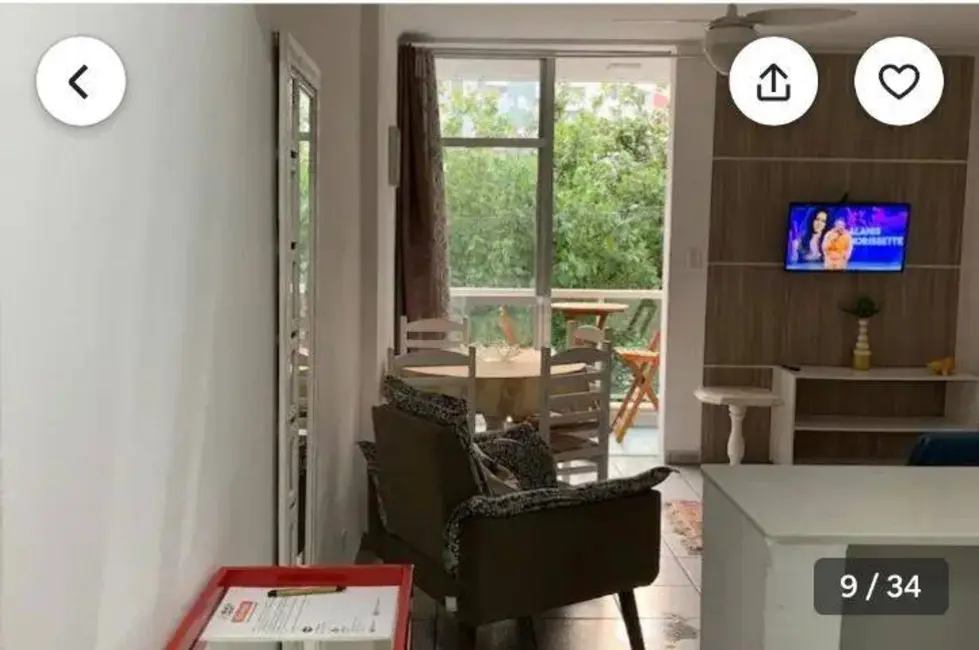 Foto 9 de Apartamento com 2 quartos à venda, 54m2 em Barra Funda, Guaruja - SP