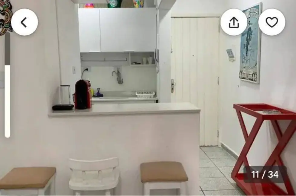 Foto 7 de Apartamento com 2 quartos à venda, 54m2 em Barra Funda, Guaruja - SP