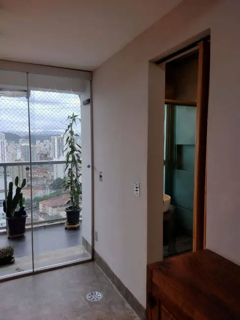 Foto 6 de Apartamento com 1 quarto à venda, 74m2 em Embaré, Santos - SP