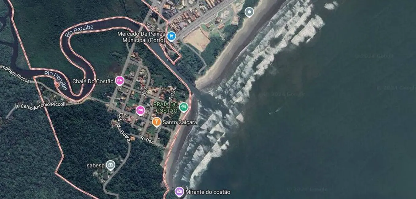 Foto 5 de Terreno / Lote à venda, 360m2 em Peruibe - SP