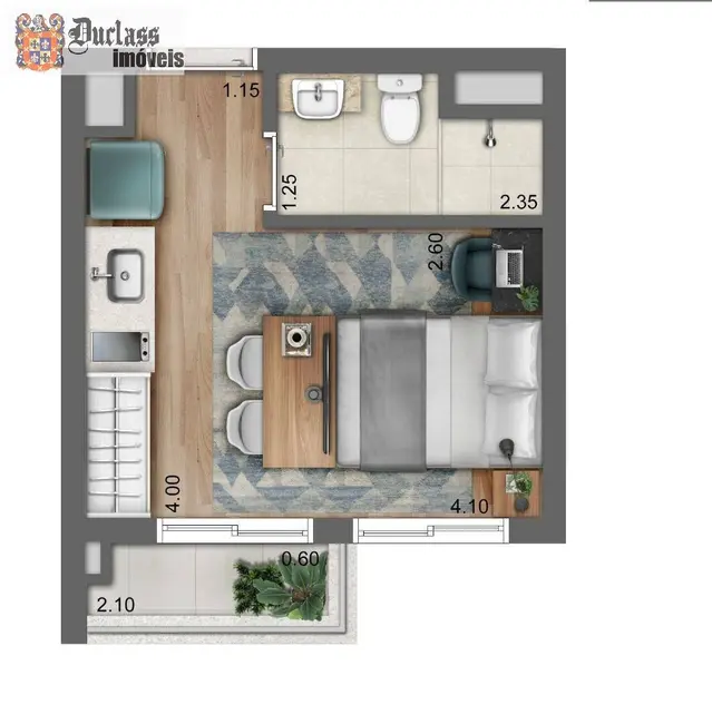 Casa com 1 quarto à venda, 21m2 em Santo Amaro, São Paulo - SP - imagem 7 Foto 7 de Casa com 1 quarto à venda, 21m2 em Santo Amaro, São Paulo - SP