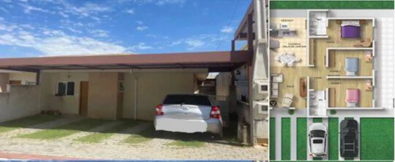 Foto 1 de Casa com 3 quartos à venda, 62m2 em Residencial Fazenda Serrinha, Itatiba - SP