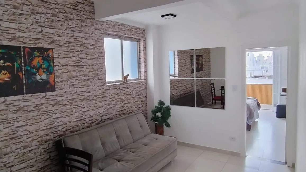 Foto 1 de Apartamento com 1 quarto à venda, 50m2 em Boqueirão, Santos - SP