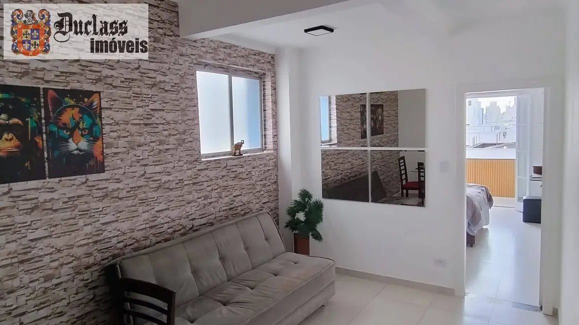 Foto 1 de Apartamento com 1 quarto à venda, 50m2 em Boqueirão, Santos - SP