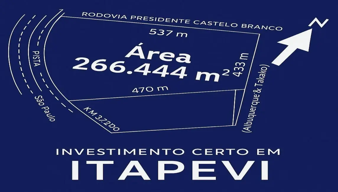 Foto 4 de Sala Comercial à venda, 266444m2 em Ingahi, Itapevi - SP