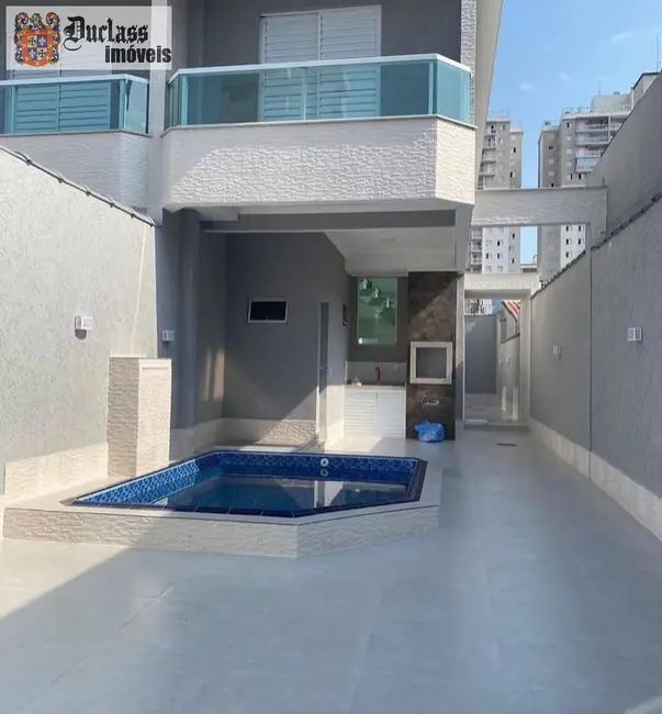 Foto 3 de Sobrado com 3 quartos à venda, 125m2 em Ocian, Praia Grande - SP