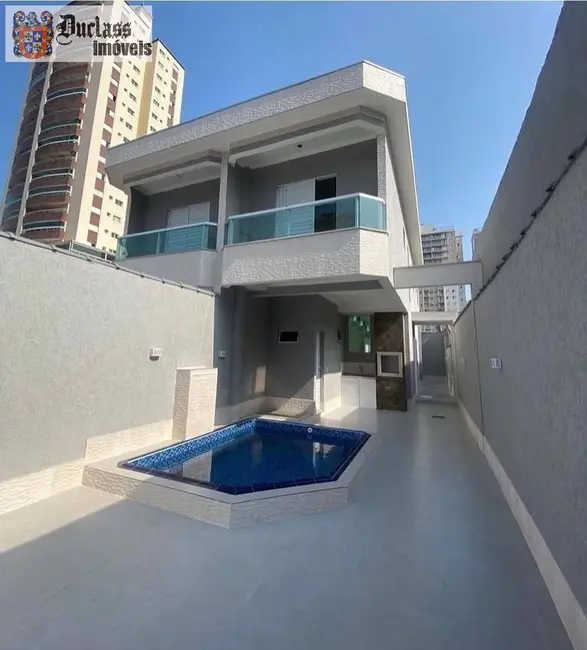 Foto 1 de Sobrado com 3 quartos à venda, 125m2 em Ocian, Praia Grande - SP