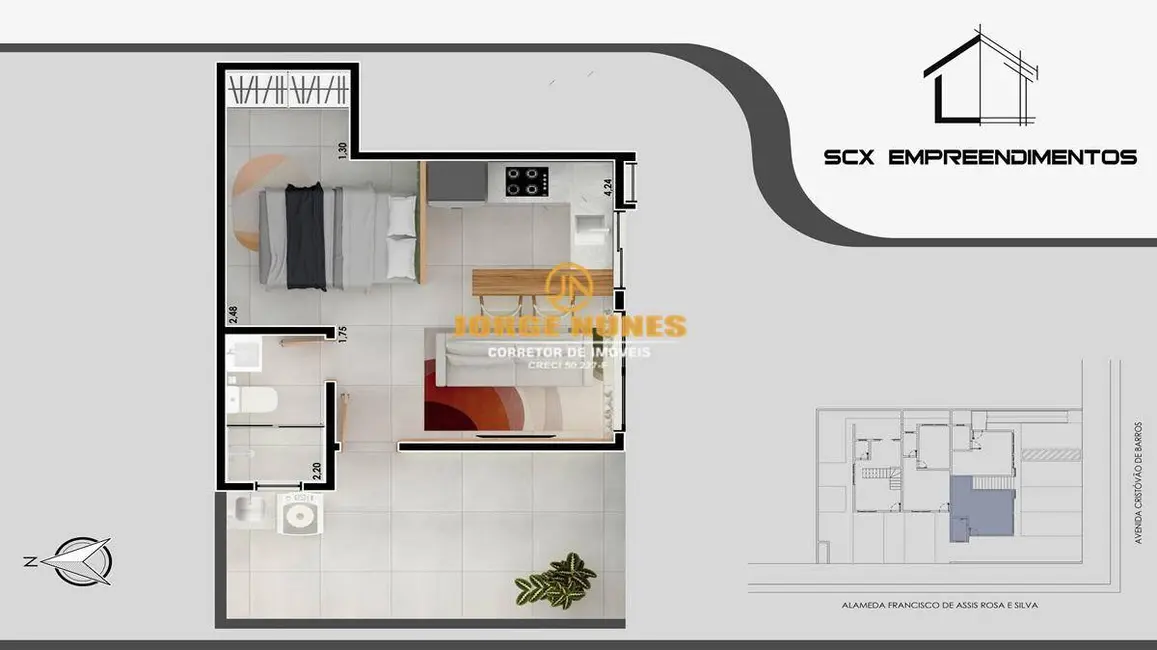 Foto 4 de Sobrado com 1 quarto à venda, 31m2 em Caraguatatuba - SP