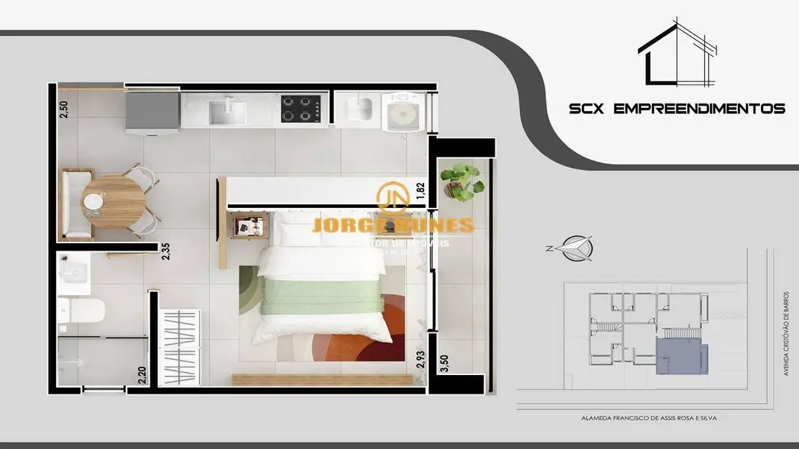 Foto 6 de Sobrado com 1 quarto à venda, 31m2 em Caraguatatuba - SP