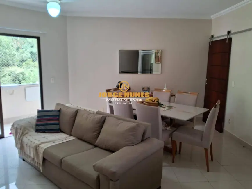 Foto 3 de Apartamento com 3 quartos à venda, 114m2 em Sumaré, Caraguatatuba - SP