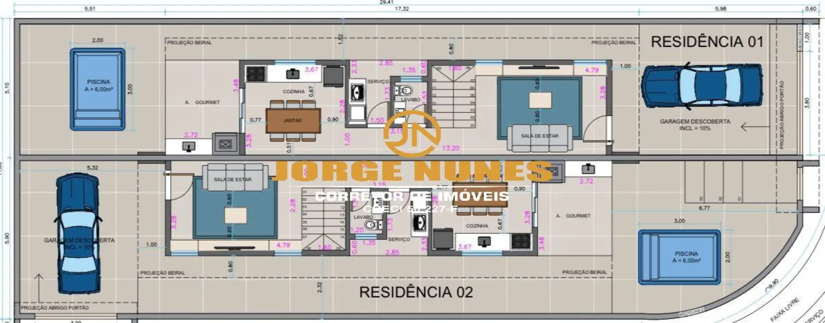 Casa com 3 quartos à venda, 113m2 em Balneário dos Golfinhos, Caraguatatuba - SP - imagem 4 Foto 4 de Casa com 3 quartos à venda, 113m2 em Balneário dos Golfinhos, Caraguatatuba - SP