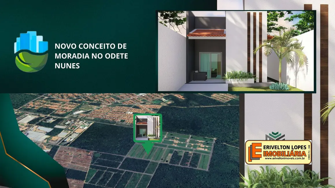 Foto 1 de Casa com 2 quartos à venda, 52m2 em Pedra Miúda, Teresina - PI