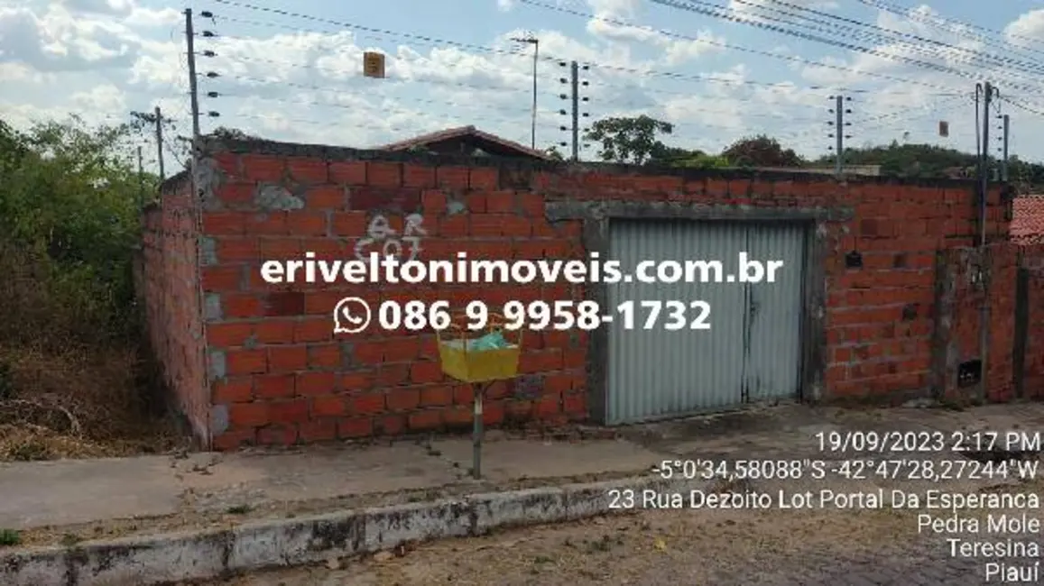 Foto 1 de Casa com 2 quartos à venda, 45m2 em Aroeiras, Teresina - PI