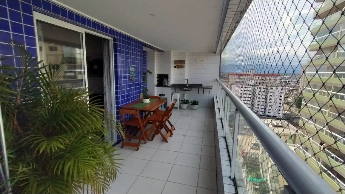 Foto 1 de Apartamento com 3 quartos à venda, 130m2 em Aviação, Praia Grande - SP