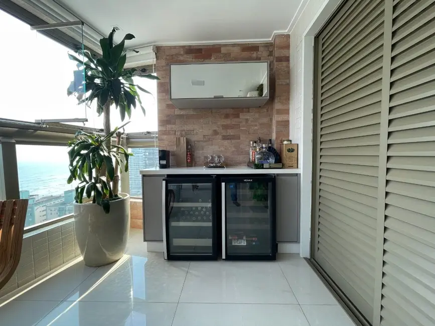 Foto 9 de Apartamento com 3 quartos à venda, 135m2 em Canto do Forte, Praia Grande - SP