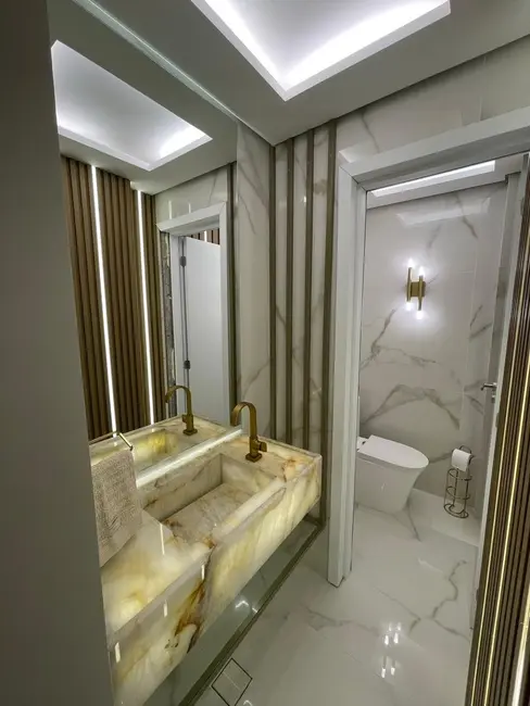 Foto 6 de Apartamento com 3 quartos à venda, 122m2 em Canto do Forte, Praia Grande - SP