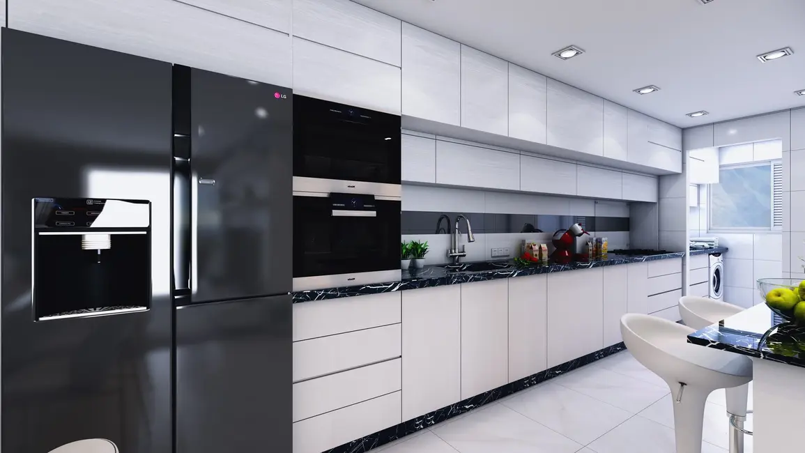 Apartamento com 2 quartos à venda, 79m2 em Boqueirão, Praia Grande - SP - imagem 7 Foto 7 de Apartamento com 2 quartos à venda, 79m2 em Boqueirão, Praia Grande - SP