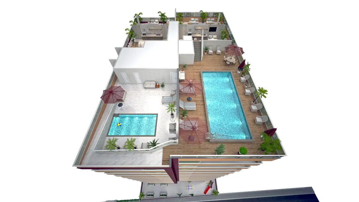 Apartamento com 2 quartos à venda, 79m2 em Boqueirão, Praia Grande - SP - imagem 8 Foto 8 de Apartamento com 2 quartos à venda, 79m2 em Boqueirão, Praia Grande - SP