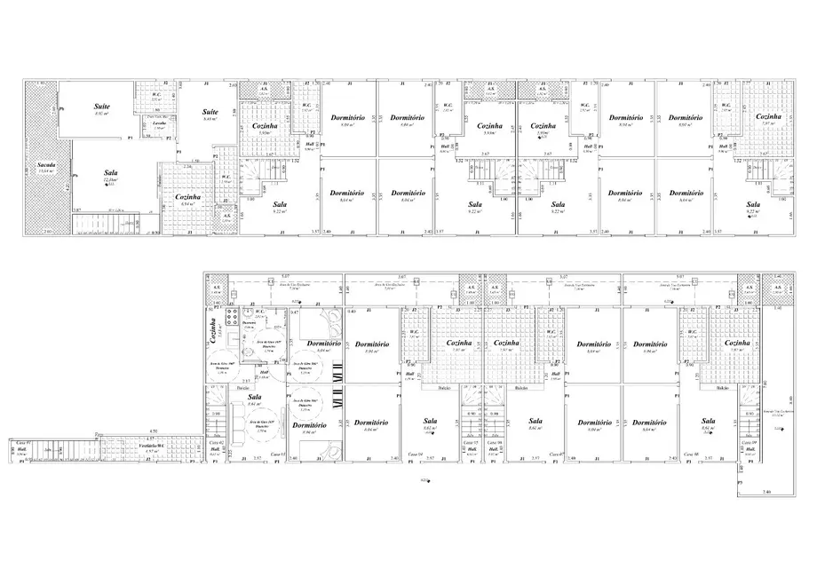 Foto 2 de Casa de Condomínio com 2 quartos à venda, 42m2 em Antártica, Praia Grande - SP
