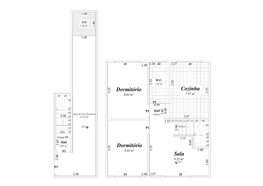 Foto 7 de Casa de Condomínio com 2 quartos à venda, 42m2 em Antártica, Praia Grande - SP