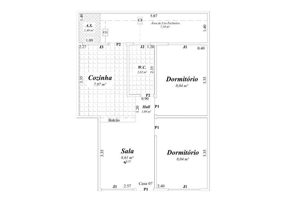 Foto 5 de Casa de Condomínio com 2 quartos à venda, 42m2 em Antártica, Praia Grande - SP