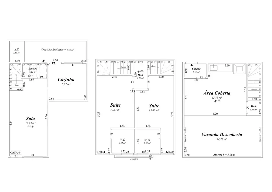 Casa com 2 quartos à venda, 92m2 em Aviação, Praia Grande - SP - imagem 3 Foto 3 de Casa com 2 quartos à venda, 92m2 em Aviação, Praia Grande - SP