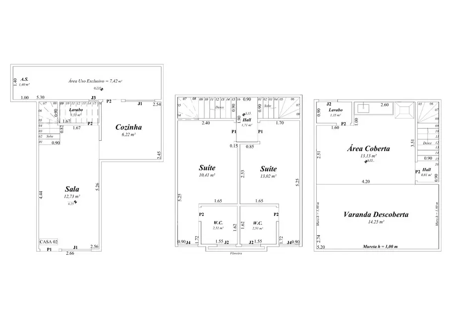 Casa com 2 quartos à venda, 92m2 em Aviação, Praia Grande - SP - imagem 5 Foto 5 de Casa com 2 quartos à venda, 92m2 em Aviação, Praia Grande - SP