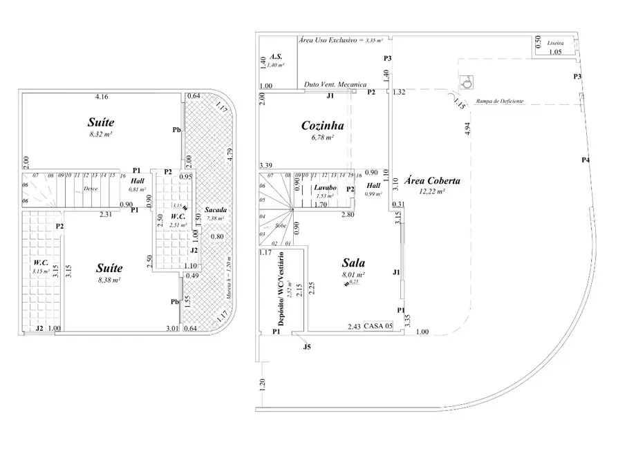 Casa com 2 quartos à venda, 92m2 em Aviação, Praia Grande - SP - imagem 2 Foto 2 de Casa com 2 quartos à venda, 92m2 em Aviação, Praia Grande - SP