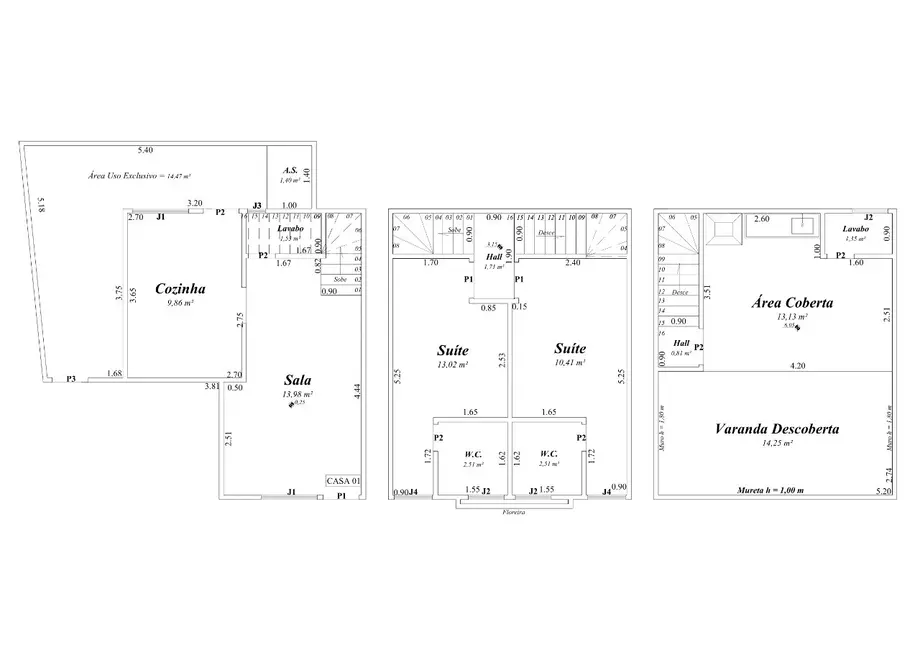Casa com 2 quartos à venda, 92m2 em Aviação, Praia Grande - SP - imagem 6 Foto 6 de Casa com 2 quartos à venda, 92m2 em Aviação, Praia Grande - SP