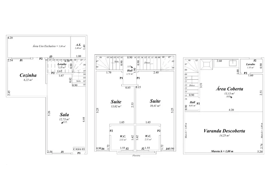 Casa com 2 quartos à venda, 92m2 em Aviação, Praia Grande - SP - imagem 4 Foto 4 de Casa com 2 quartos à venda, 92m2 em Aviação, Praia Grande - SP