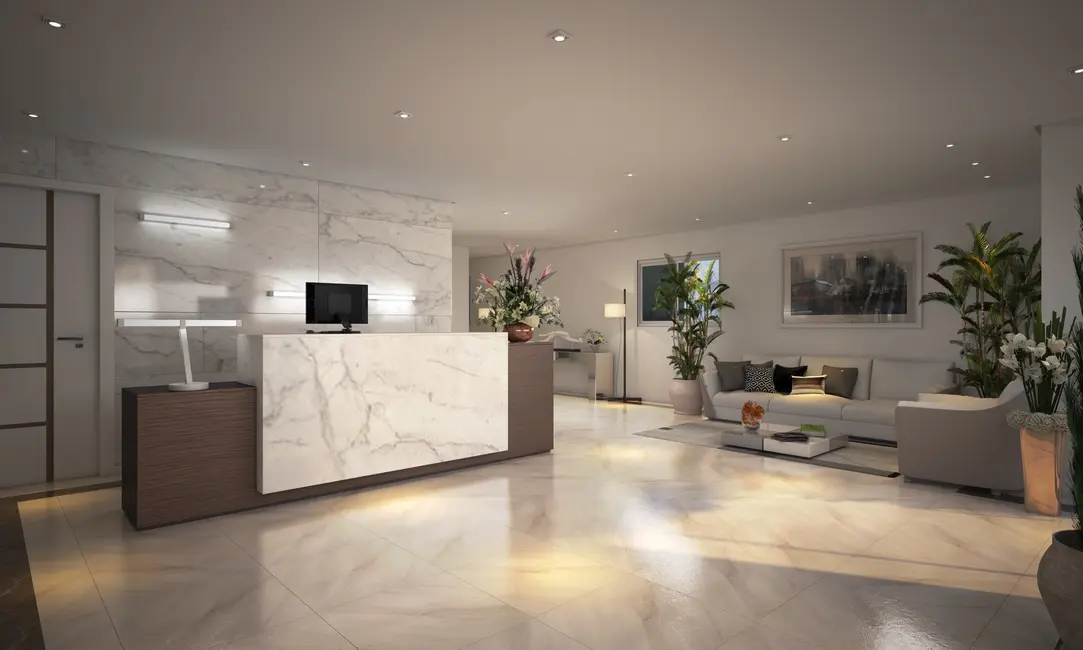 Foto 9 de Apartamento com 1 quarto à venda, 37m2 em Aviação, Praia Grande - SP