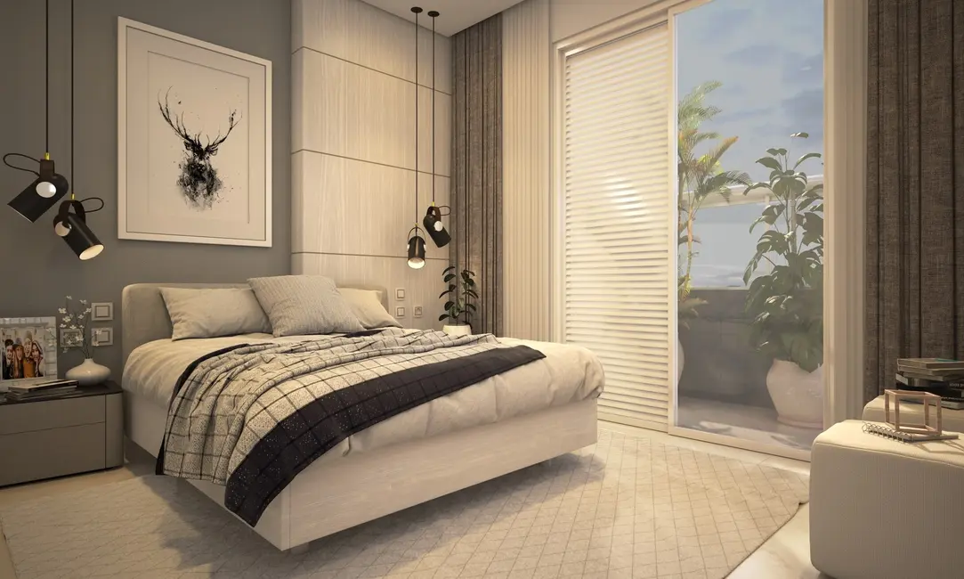 Foto 7 de Apartamento com 1 quarto à venda, 37m2 em Aviação, Praia Grande - SP