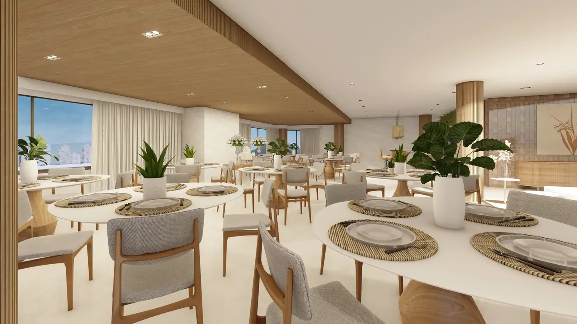 Foto 2 de Apartamento com 2 quartos à venda, 77m2 em Canto do Forte, Praia Grande - SP