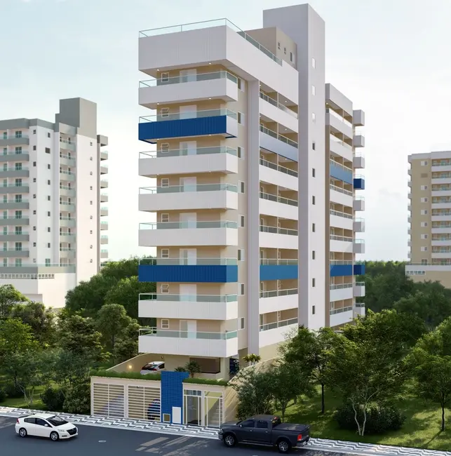 Foto 1 de Apartamento com 1 quarto à venda, 41m2 em Guilhermina, Praia Grande - SP
