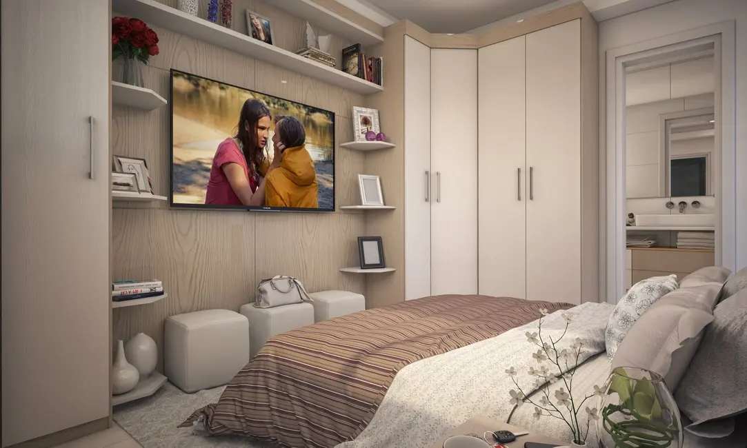 Apartamento com 2 quartos à venda, 57m2 em Canto do Forte, Praia Grande - SP - imagem 2 Foto 2 de Apartamento com 2 quartos à venda, 57m2 em Canto do Forte, Praia Grande - SP