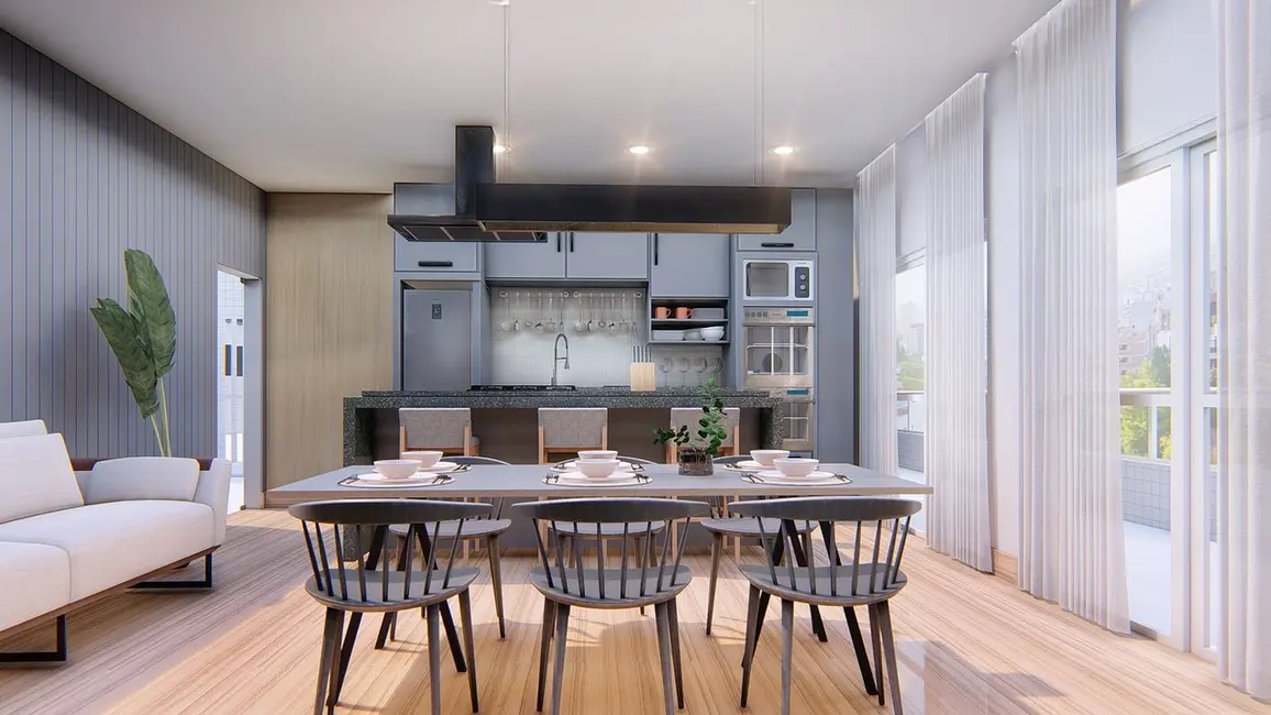 Foto 6 de Apartamento com 2 quartos à venda, 72m2 em Aviação, Praia Grande - SP