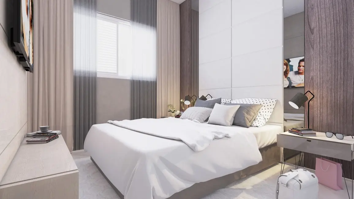 Foto 9 de Apartamento com 2 quartos à venda, 44m2 em Parque São Vicente, Sao Vicente - SP