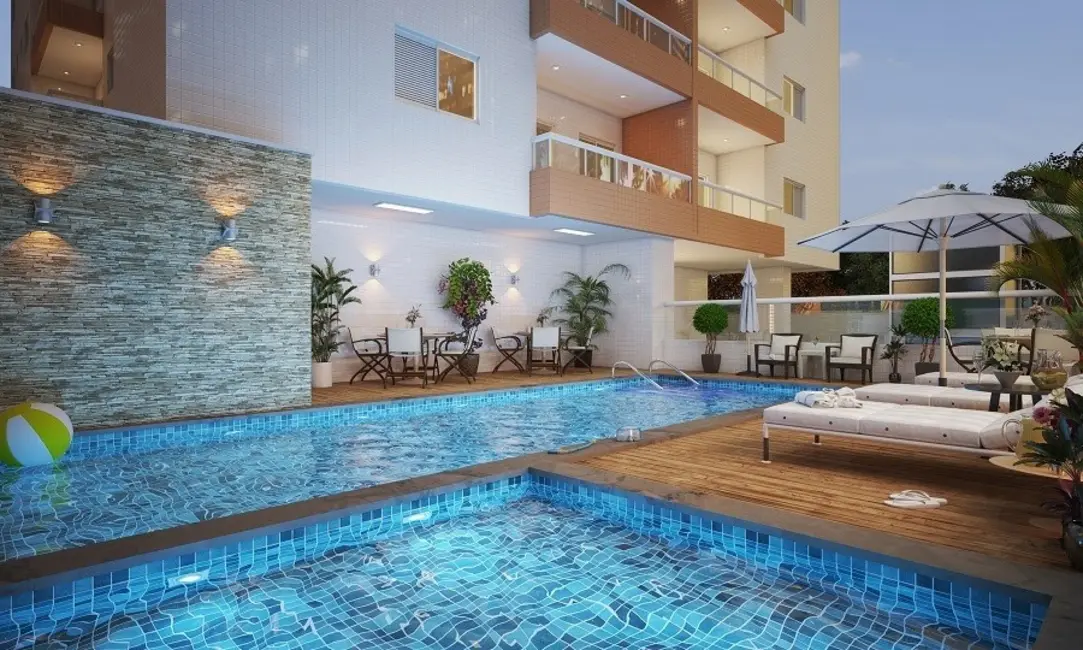 Foto 2 de Apartamento com 2 quartos à venda, 58m2 em Guilhermina, Praia Grande - SP