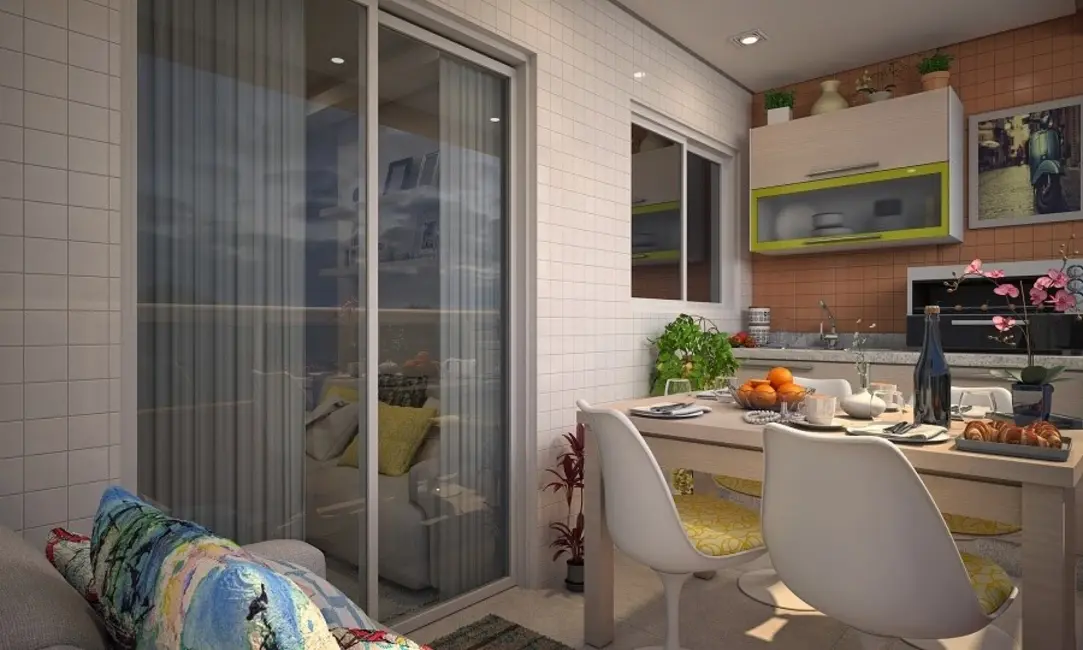 Apartamento com 2 quartos à venda, 58m2 em Guilhermina, Praia Grande - SP - imagem 6 Foto 6 de Apartamento com 2 quartos à venda, 58m2 em Guilhermina, Praia Grande - SP