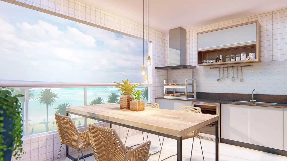 Foto 1 de Apartamento com 2 quartos à venda, 73m2 em Mongagua - SP