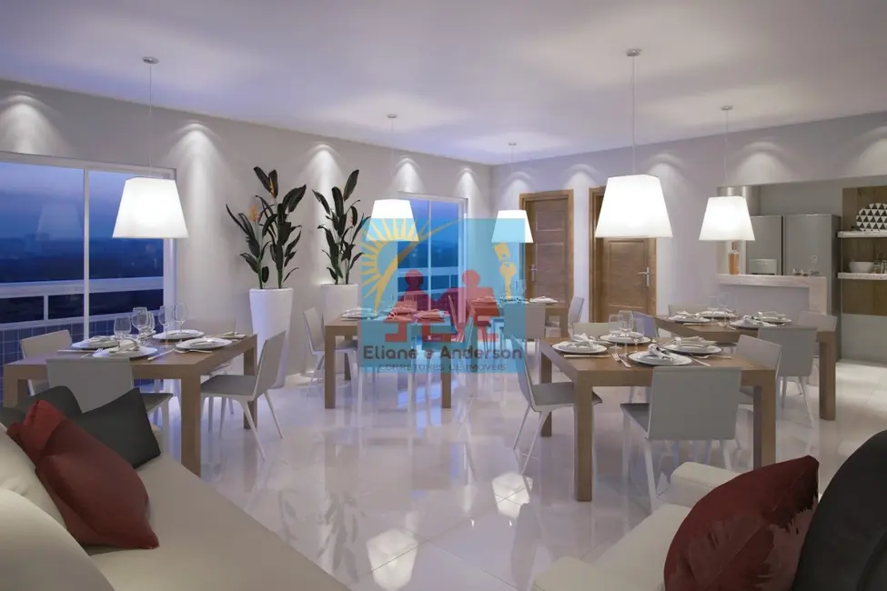 Foto 2 de Apartamento com 2 quartos à venda, 72m2 em Caiçara, Praia Grande - SP