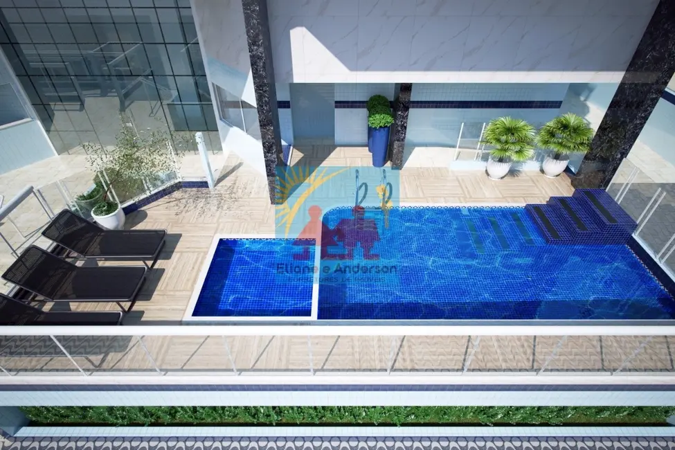 Foto 3 de Apartamento com 2 quartos à venda, 72m2 em Caiçara, Praia Grande - SP